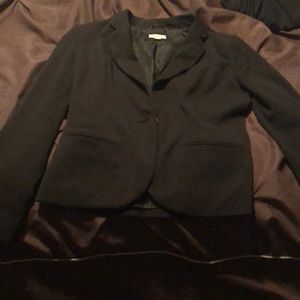 Black suit jacket